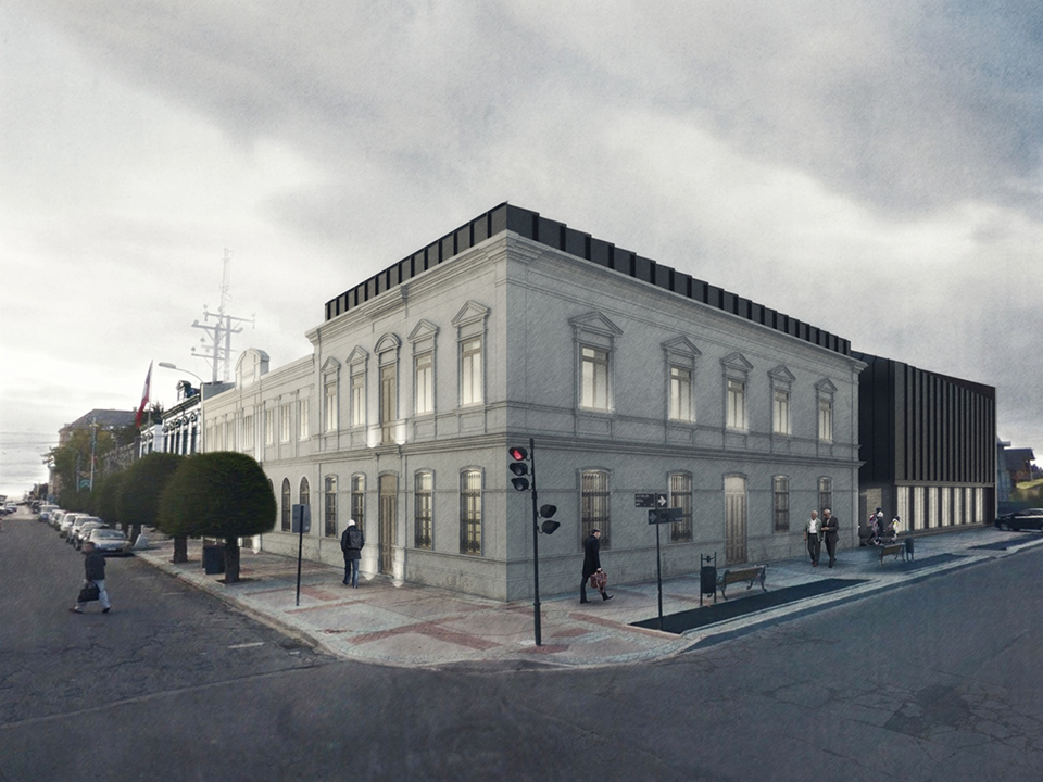 63 % de avance presentan obras de la futura Biblioteca y Archivo Regional de Magallanes.