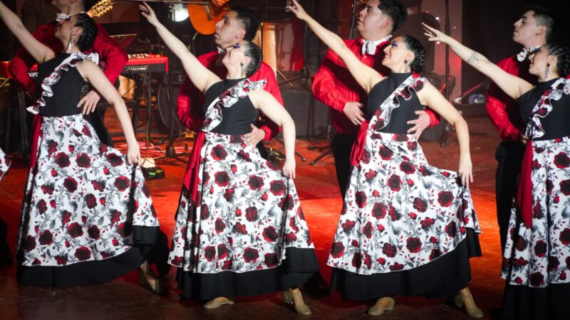 Ballet Folklórico Municipal cerró ciclo de galas con Teatro Municipal repleto