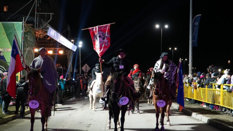 Más de 30 mil personas dieron vida a la primera noche del Carnaval de Invierno en Punta Arenas.