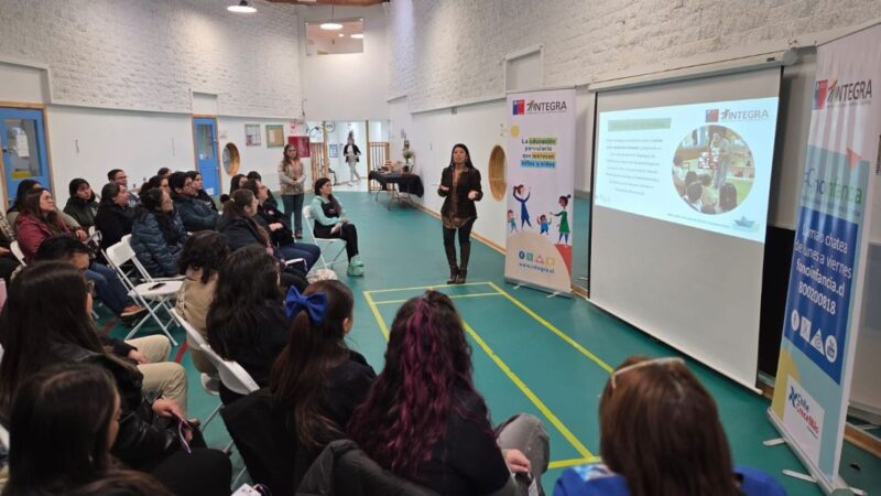 Familias de Magallanes ponen nota 6,6 a jardines infantiles de Fundación Integra y valoran su participación en los procesos educativos.