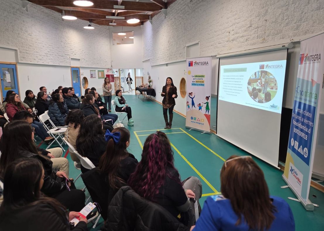 Familias de Magallanes ponen nota 6,6 a jardines infantiles de Fundación Integra y valoran su participación en los procesos educativos.