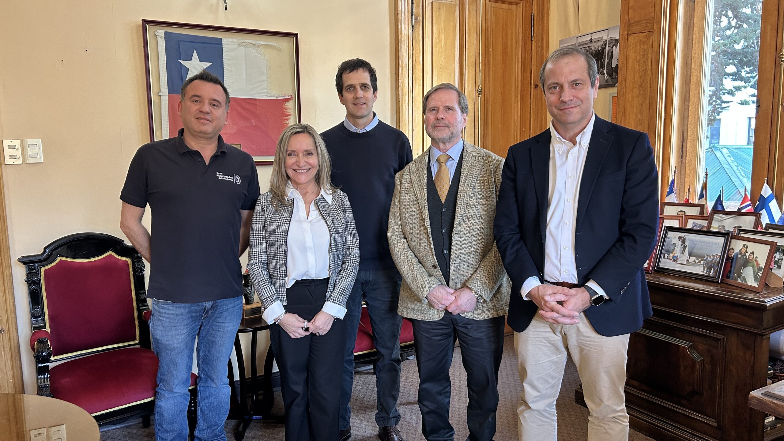 Presidente del Directorio de Santo Tomás realiza su primera visita oficial a Punta Arenas
