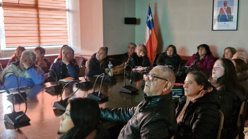 Autoridades y organismos técnicos capacitan a vecinos de Punta Arenas para prevenir emergencias invernales.