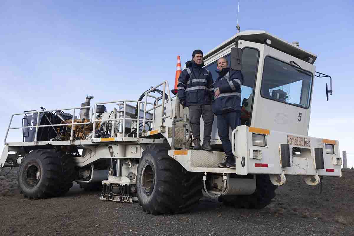 Presidente y gerente general de Enap recorren operaciones en Tierra del Fuego