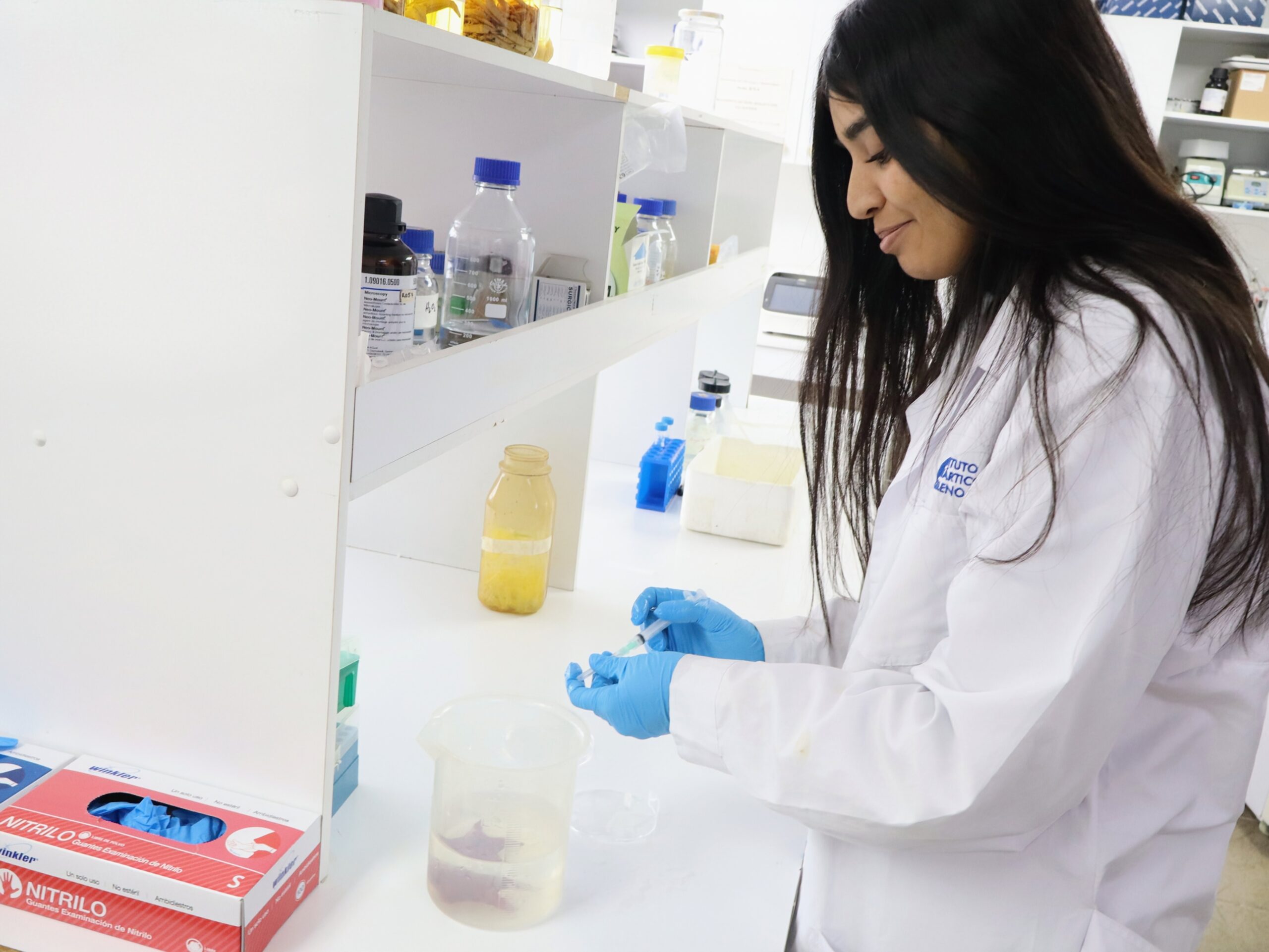 Estudiante mexicana investiga en INACH Magallanes extraña patología en estrellas de mar antárticas.