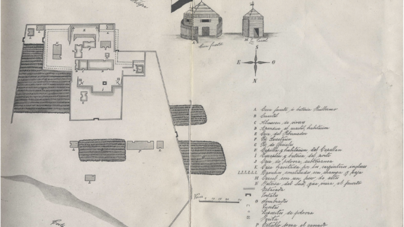 La construcción y bautizo del primer Fuerte Bulnes en 1843 | Manuel Luis Rodríguez | Historia y Memoria