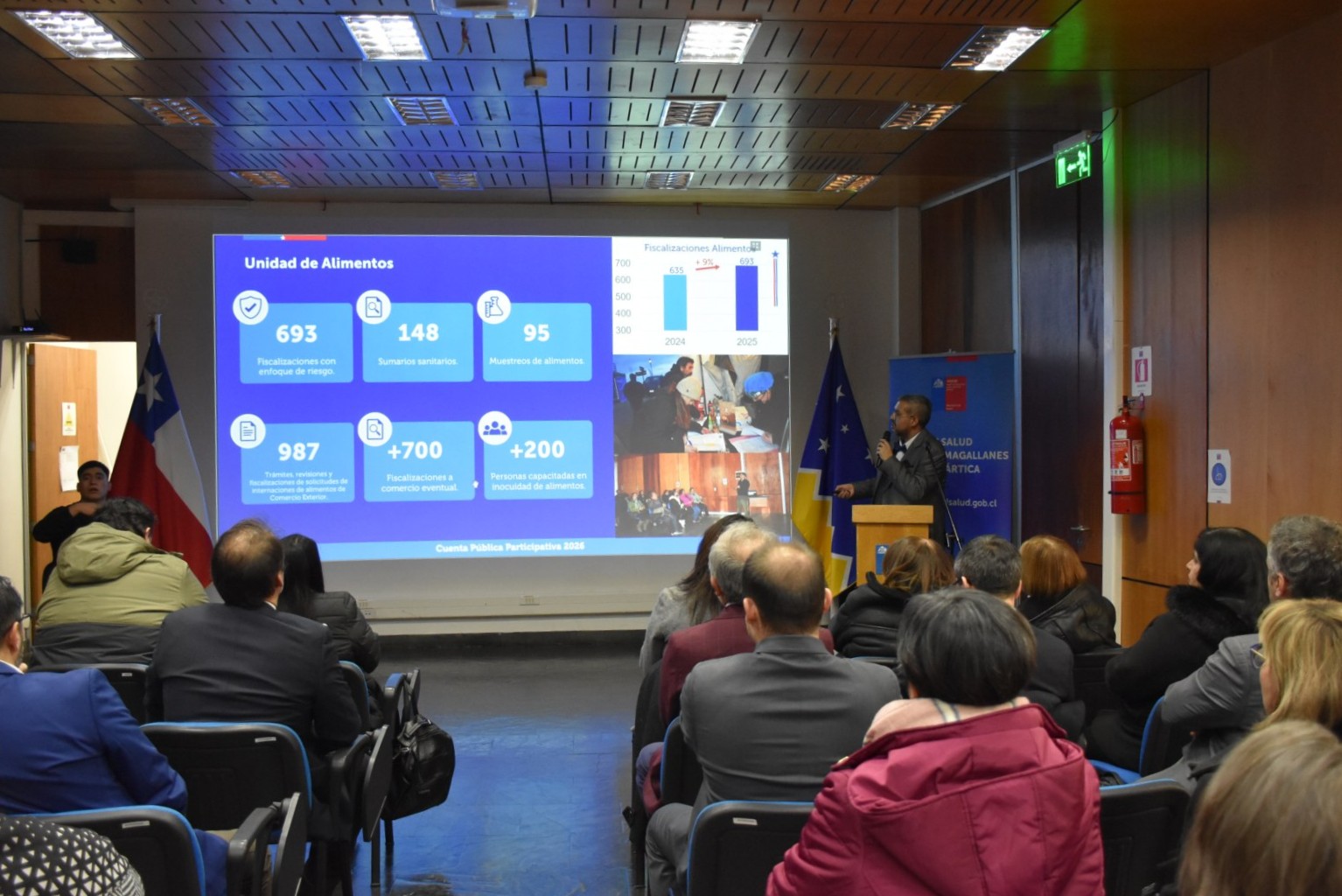 SEREMI de Salud de Magallanes presentó la Cuenta Pública 2026 destacando avances en prevención, fiscalización y vigilancia sanitaria.
