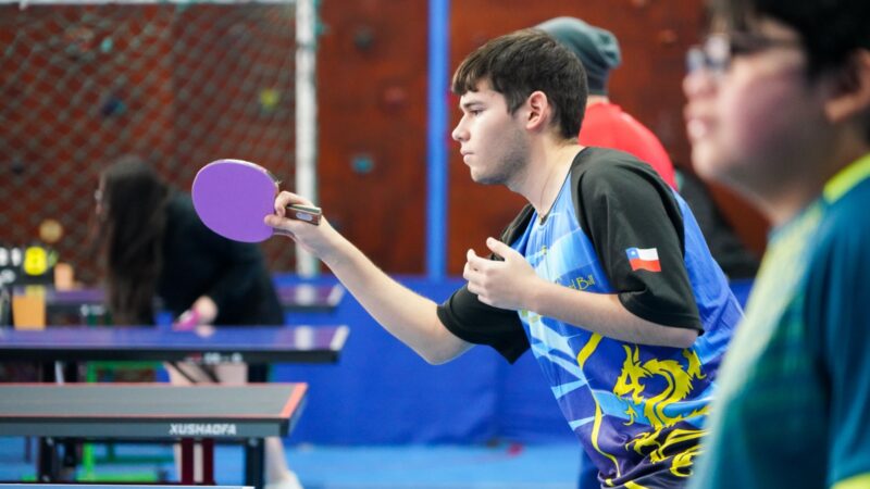 Más de 60 deportistas participaron en la segunda fecha del Ranking Municipal de Tenis de Mesa y Para tenis de Mesa