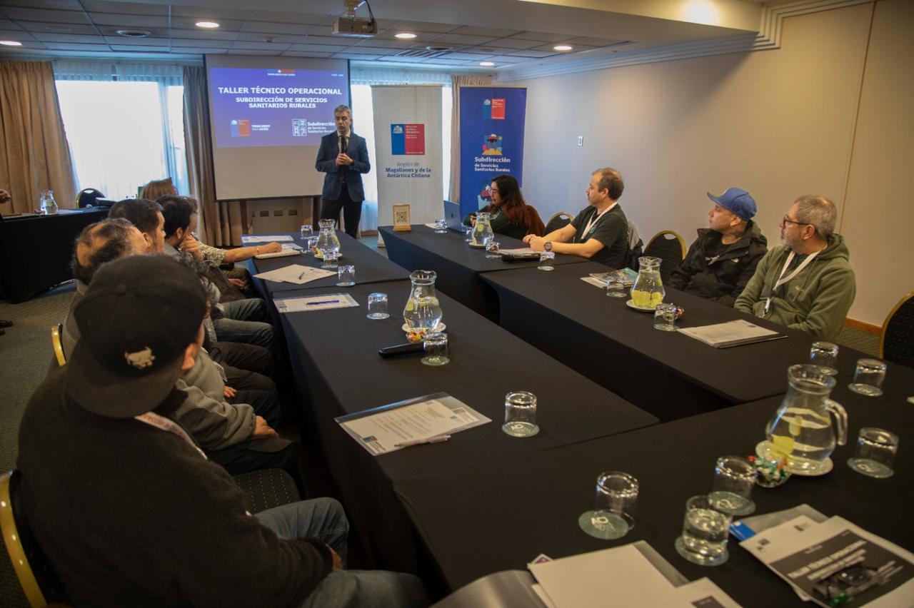 Dirección de Obras Hidráulicas del MOP culmina ciclo regional de capacitaciones para fortalecer los Servicios Sanitarios Rurales de Magallanes.
