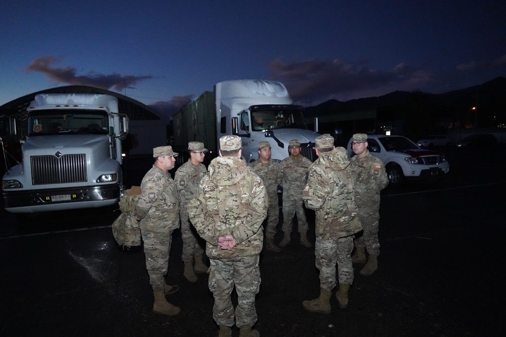 Ante la emergencia climática, Ejército despliega en 24 horas el Hospital Modular de Campaña hacia Ovalle.