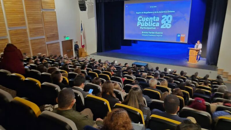 Cuenta Pública 2026 de la Delegada Presidencial de Magallanes destacó hoja de ruta futura para la región.