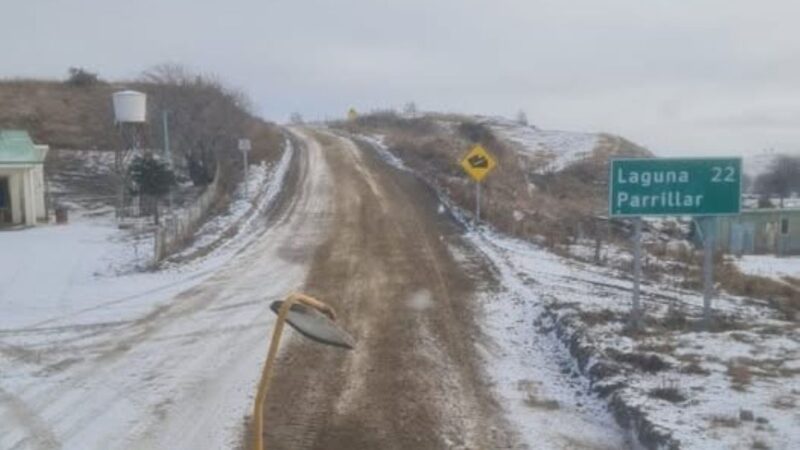 Maquinaria del MOP realiza despeje de diversas rutas en la Provincia de Magallanes.