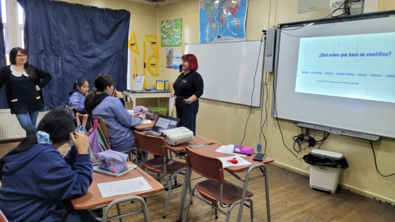 Estudiantes de la escuela Ignacio Carrera Pinto de Timaukel participaron en actividades pedagógicas de investigación del PAR Explora Magallanes.