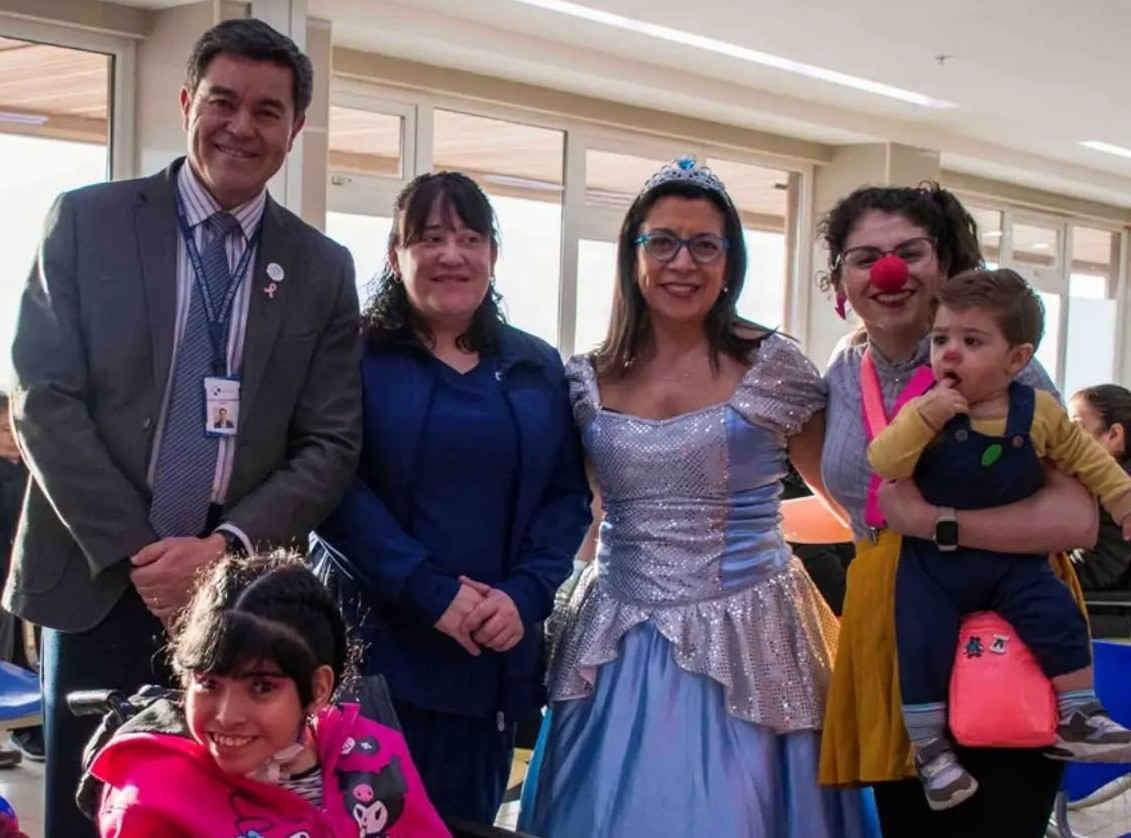 Hospital Clínico Magallanes celebró Día de la Niñez con una jornada recreativa para pacientes infantiles.