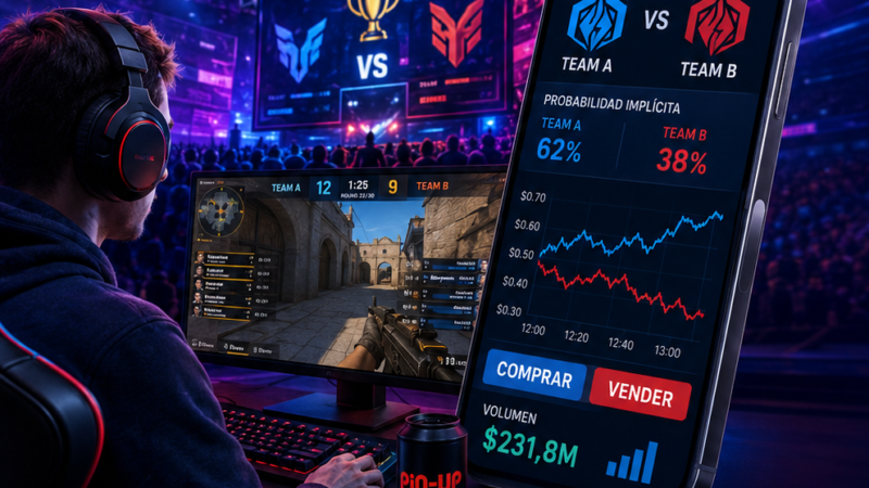 El auge de los mercados de predicción aumenta la competencia por los aficionados a los esports