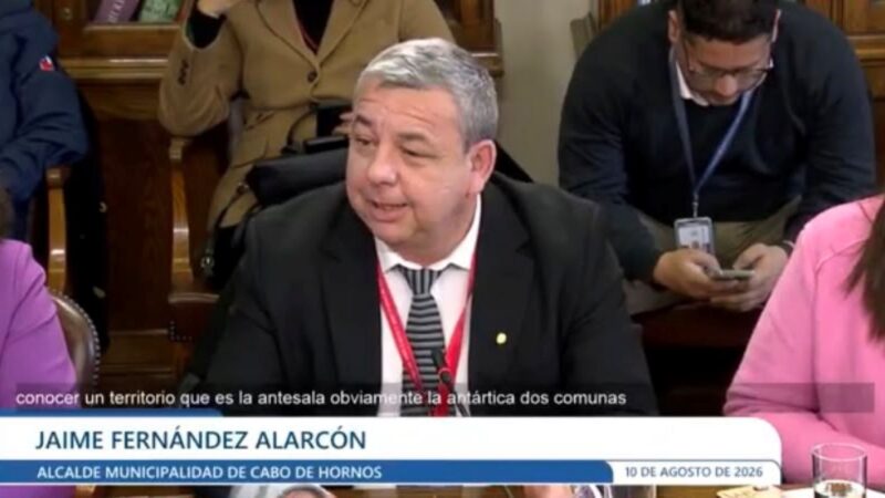 Alcalde Patricio Fernández pide reconocer a Cabo de Hornos como territorio insular ante comisión de Zonas Extremas de la Cámara de Diputados.
