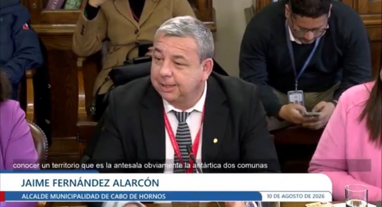 Alcalde Patricio Fernández pide reconocer a Cabo de Hornos como territorio insular ante comisión de Zonas Extremas de la Cámara de Diputados.