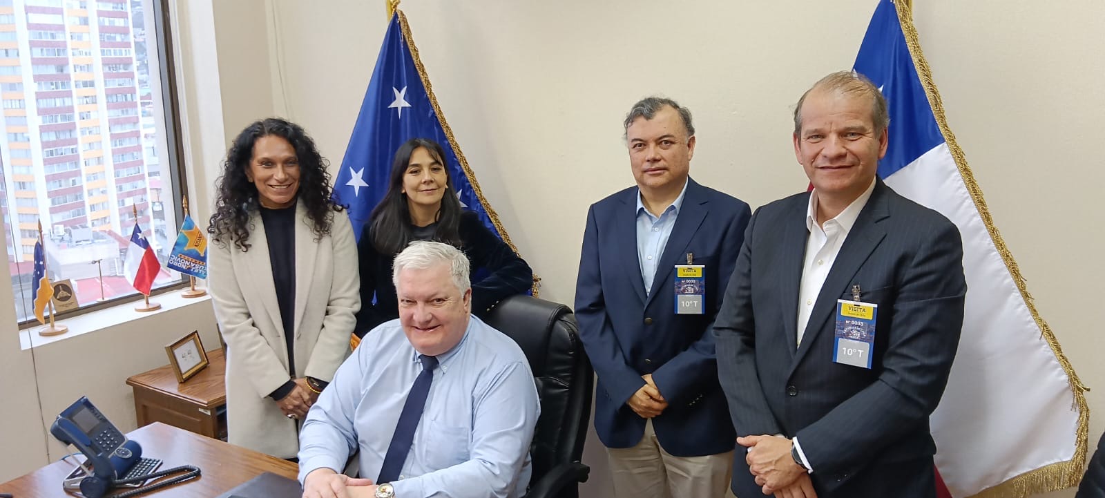 Senador Alejandro Kusanovic abordó con la gerencia de ENAP los desafíos estratégicos de la empresa y el futuro de la industria de los hidrocarburos en Magallanes.
