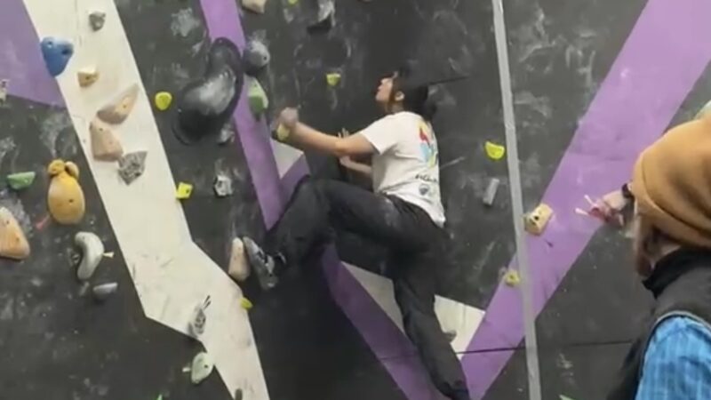 Escalagonia Climbing celebró su primer aniversario con una masiva competencia de escalada en Punta Arenas