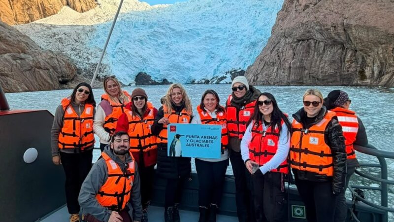 Operadores internacionales visitan atractivos turísticos de Punta Arenas y Tierra del Fuego