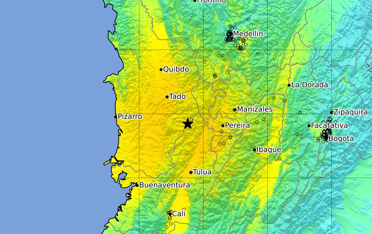 Ultima actualización: Colombia se encuentra en Emergencia Nacional tras desvastador terremoto.