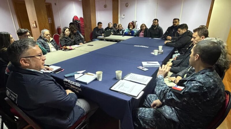 Puerto Williams fortalece coordinación para la recepción y despacho de naves extranjeras de cara a la temporada estival.