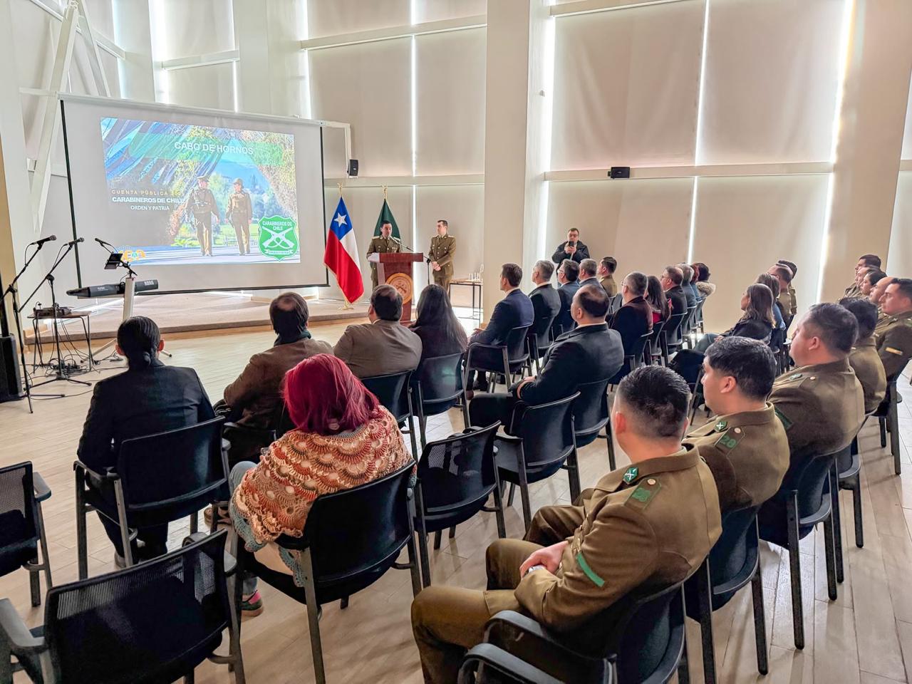 IV Comisaría de Carabineros de Puerto Williams presentó su Cuenta Pública 2025.
