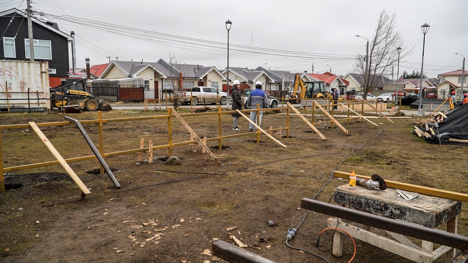 Futura Plaza de las Mascotas de Punta Arenas alcanza 55% de avance y proyecta apertura en diciembre.