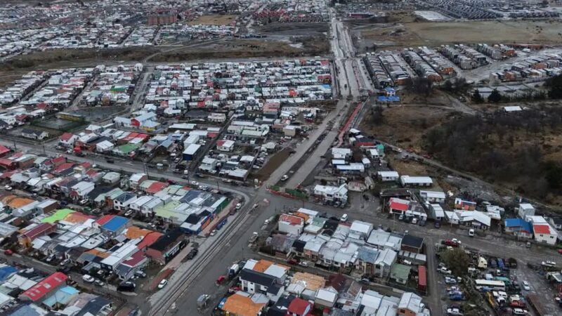 Tramo 5 de la futura Avenida Circunvalación de Punta Arenas presenta más de un 80% de avance de construcción.