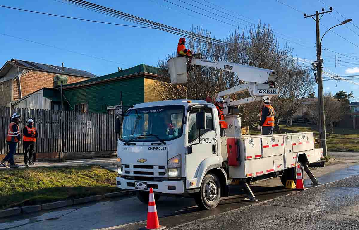EDELMAG realiza trabajos preventivos de poda junto a SEC y Seremi de Energía