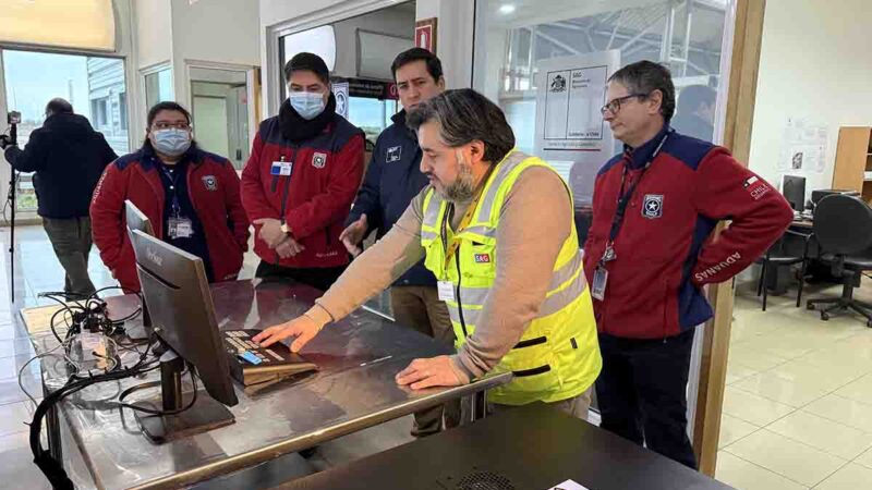Nuevo control de equipaje refuerza la seguridad fronteriza en Magallanes
