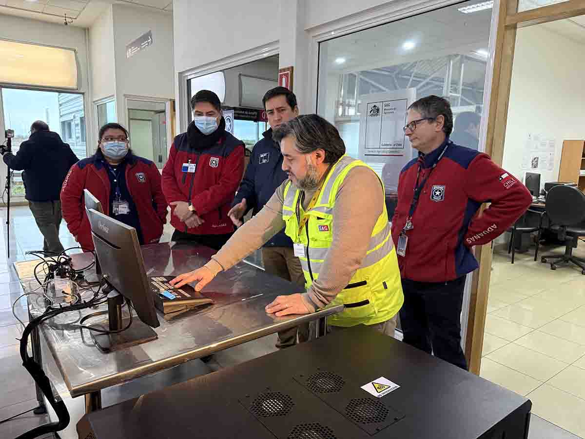 Nuevo control de equipaje refuerza la seguridad fronteriza en Magallanes