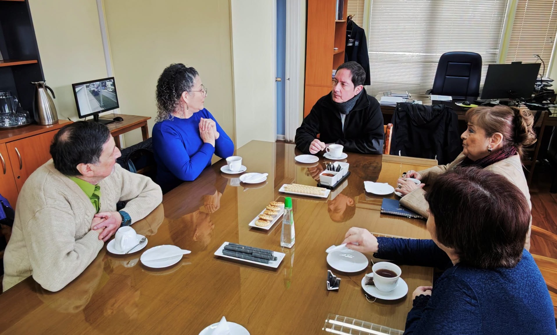 Delegado Provincial de Ultima Esperanza se reúne con la nueva directiva de la Unión Comunal del Adulto Mayor de Puerto Natales.