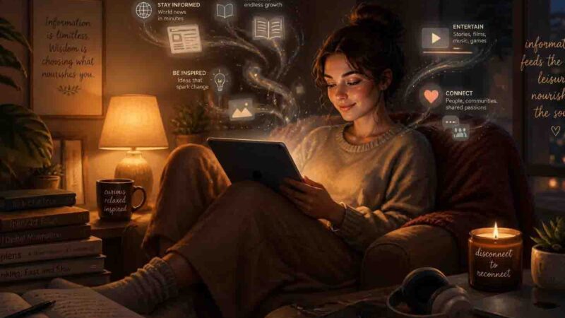 El nuevo paradigma del consumo de contenidos: Entre la información y el ocio digital