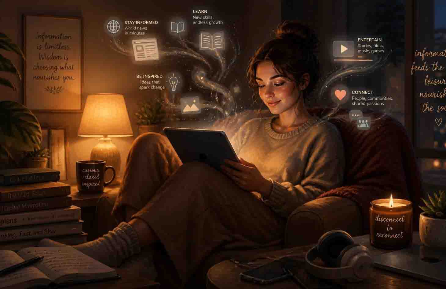El nuevo paradigma del consumo de contenidos: Entre la información y el ocio digital