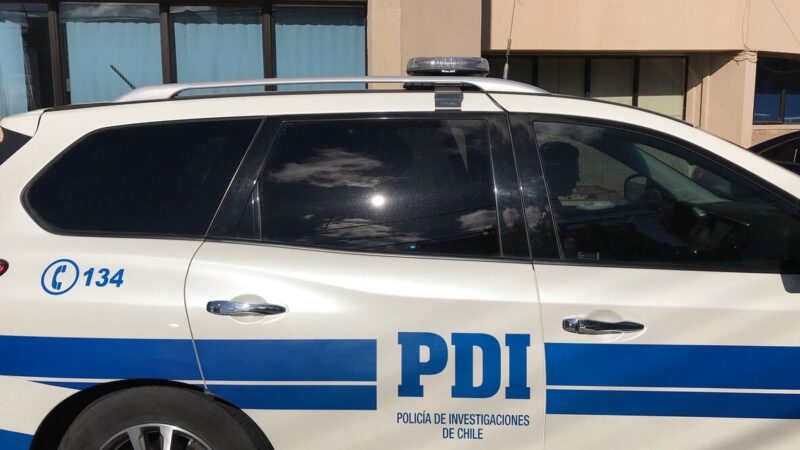 PDI detiene a adolescente por el delito de robo con intimidación