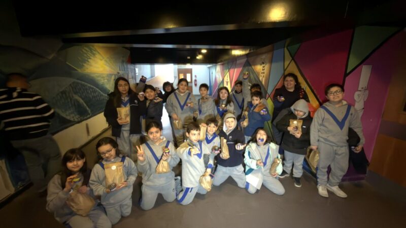 Niños de cuatro localidades aprendieron sobre alimentación saludable y buen trato a través del teatro.