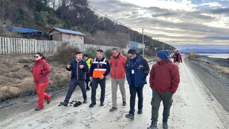 SENAPRED encabeza visita a Ushuaia en el marco del proyecto binacional “Zona Austral Resiliente”