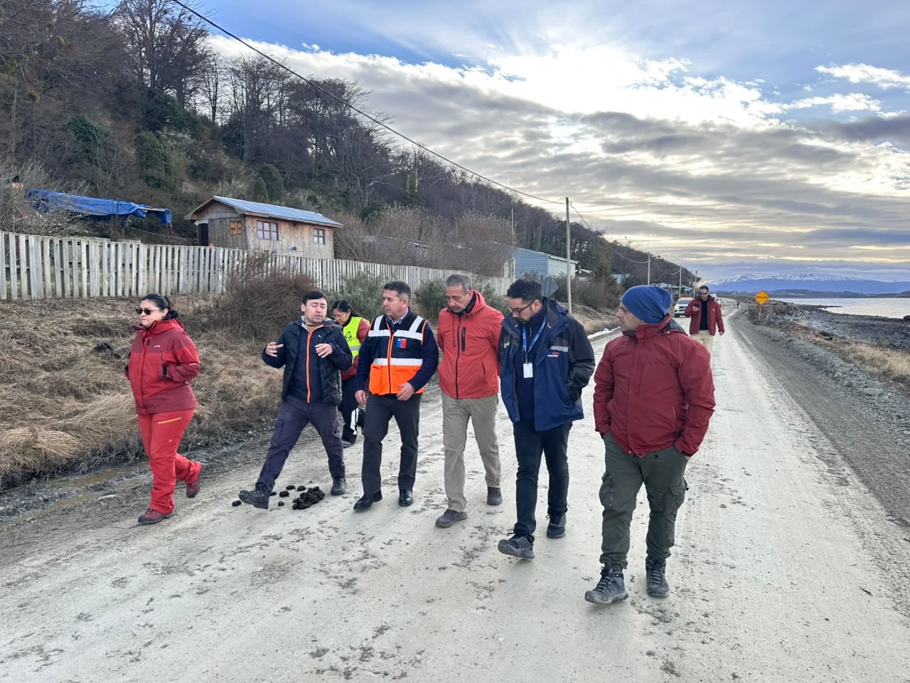 SENAPRED encabeza visita a Ushuaia en el marco del proyecto binacional “Zona Austral Resiliente”