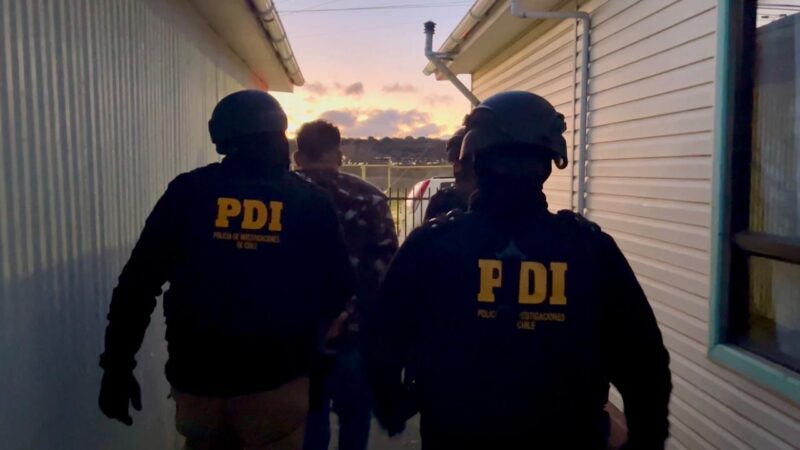PDI Punta Arenas detuvo a estructura criminal por infracción a las leyes de drogas y armas 