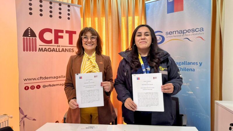 Sernapesca y CFT Magallanes firman convenio de colaboración