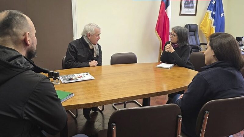 Director Ejecutivo de IFOP y Director Regional sostuvieron reunión con la Delegada Presidencial Provincial de Tierra del Fuego.