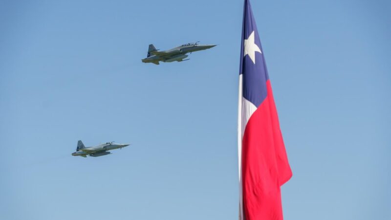 En la Base Aérea El Bosque la Fuerza Aérea conmemoró cinco décadas del legado del avión F-5