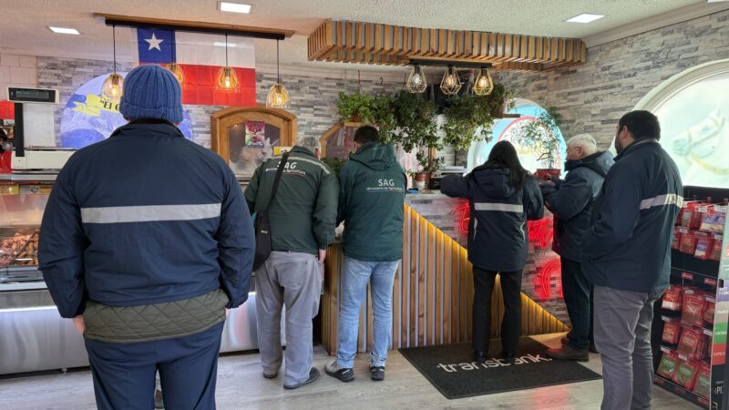 Operativo coordinado por Seguridad Pública deja decomiso de 64 kilos de carne