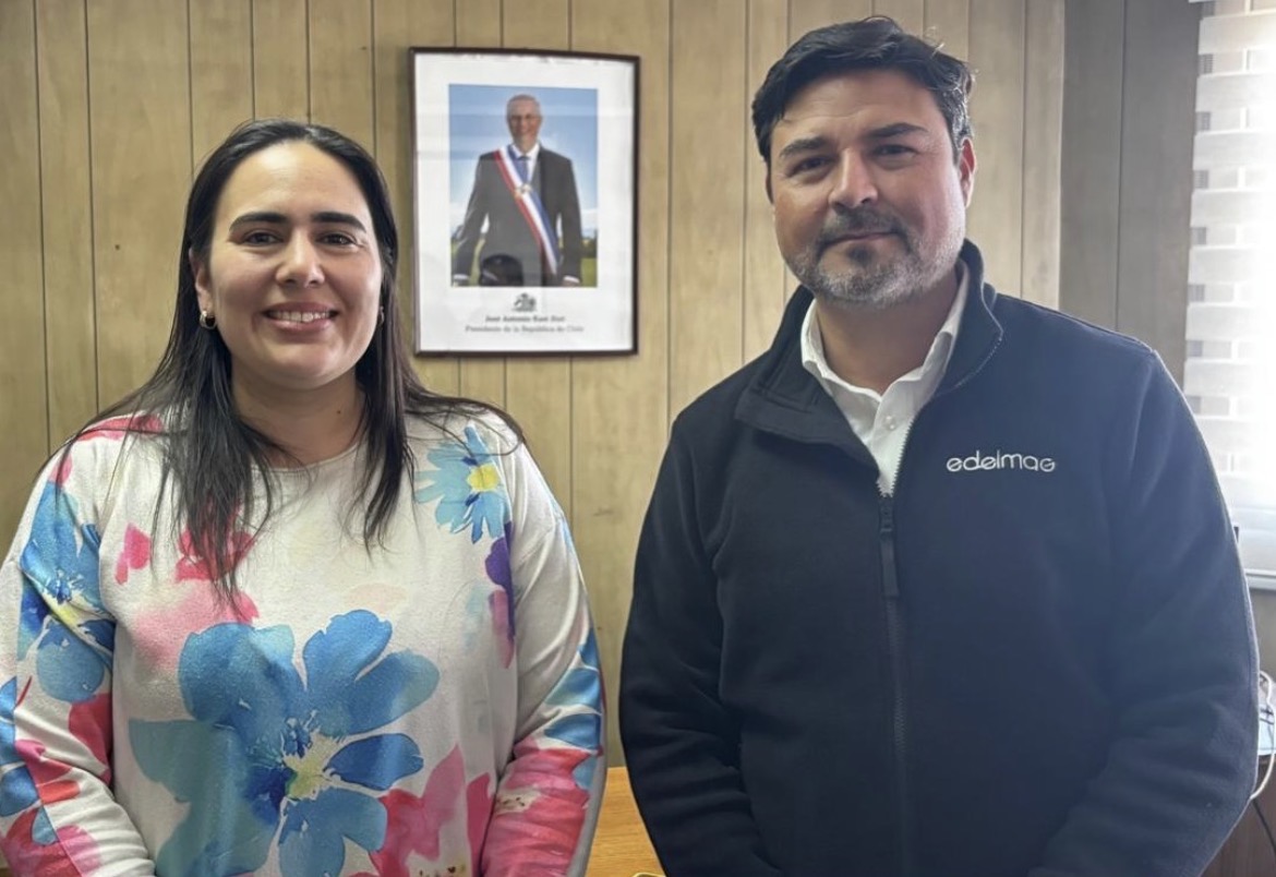 EDELMAG presenta a su nuevo gerente, Guillermo Rojas, ante autoridades de Magallanes