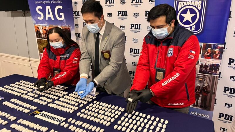 Aduanas incauta casi seis kilos de cocaína ocultos en el cuerpo de una pasajera en el aeropuerto de Punta Arenas
