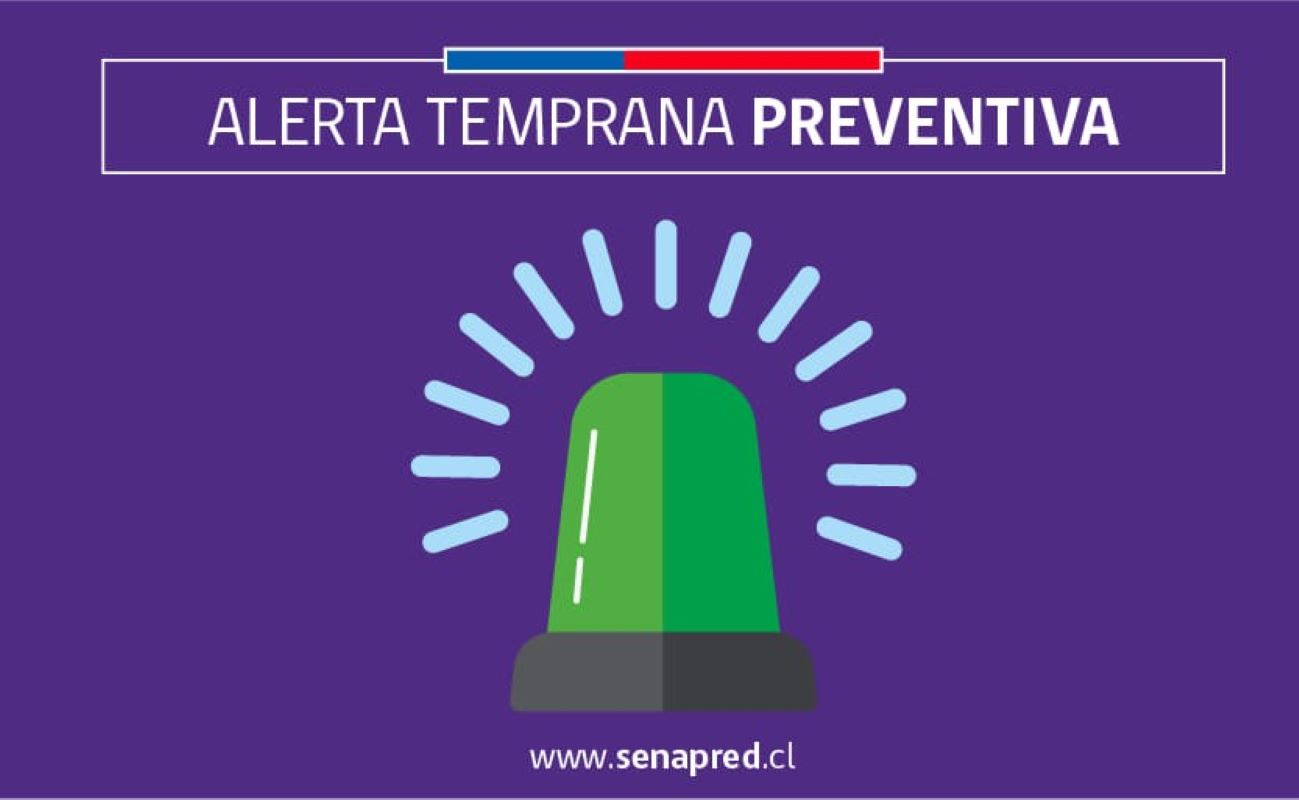 Alerta Temprana Preventiva en la comuna de Torres del Paine por bajas temperaturas y nevadas.