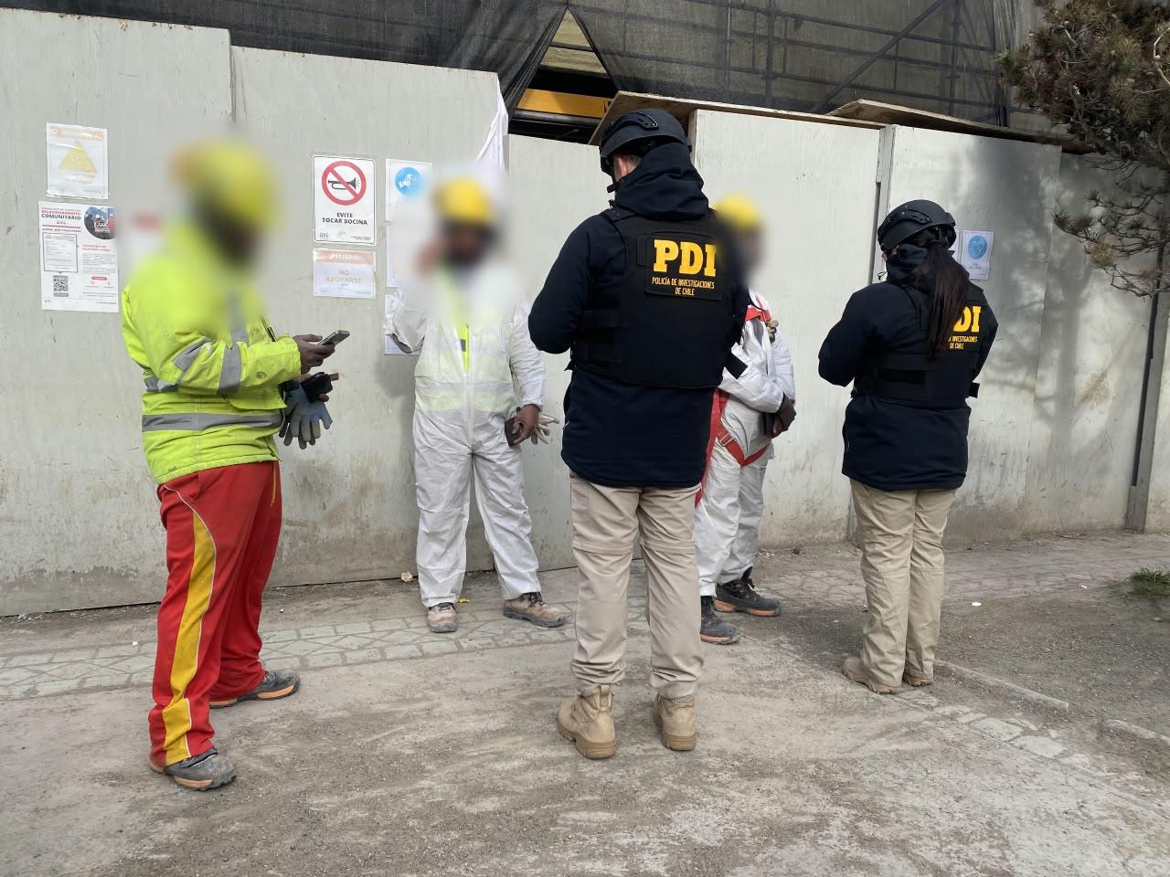 Operativo de la PDI Magallanes arrojó 20 detenidos y tres extranjeros denunciados en la región.