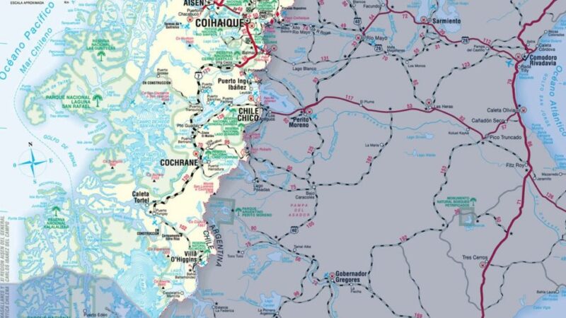 Chile por Chile: estratégico proyecto «Ruta 8» busca unir por tierra las regiones australes de Aysén y Magallanes.