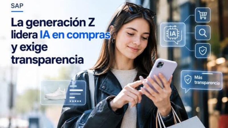 SAP: La generación Z lidera IA en compras y exige transparencia.